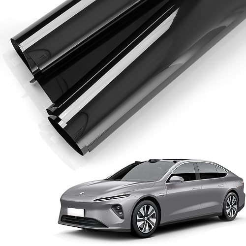 Ceramic Car Window Tint Film, 5% 36IN x 100FT Window Roll for Privacy Sun & Glare Protection UV Heat Blocking, 2 Ply Automotive Window Tint for Car, Home