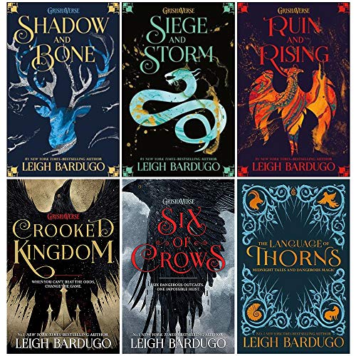Grisha and six of crows series leigh bardugo 6 books collection set