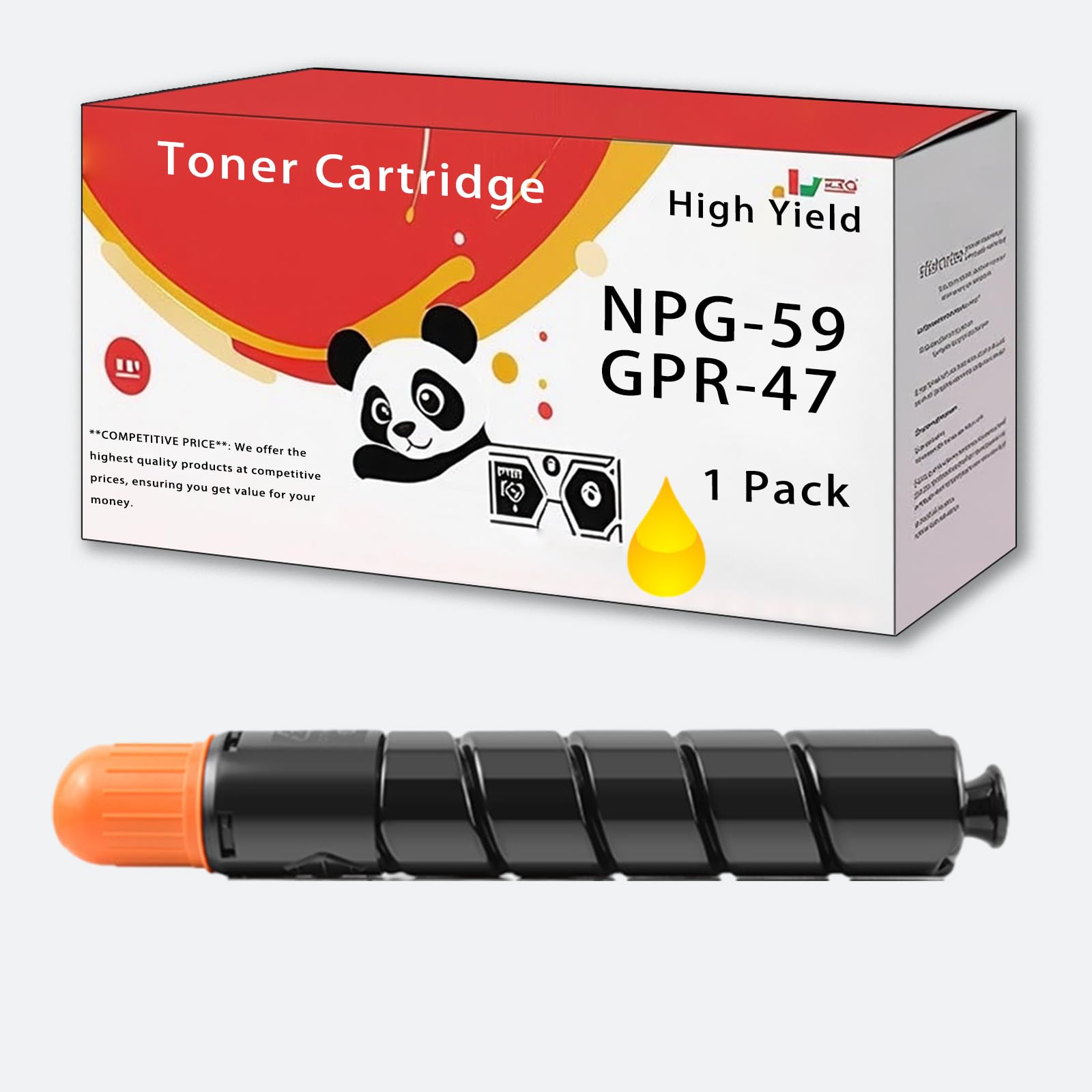 Amazon.com: NPG-59 GPR-47 C-EXV42 Toner Cartridge Compatible