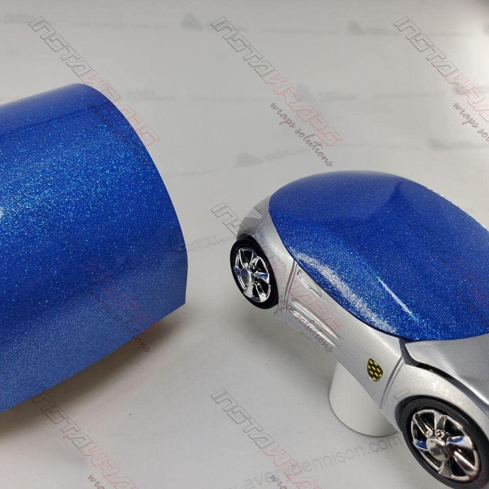 Avery SW900-676-D Gloss Blue Diamond 5ft x 20ft (100 Sq/ft) Supreme Vinyl Car Wrap Film