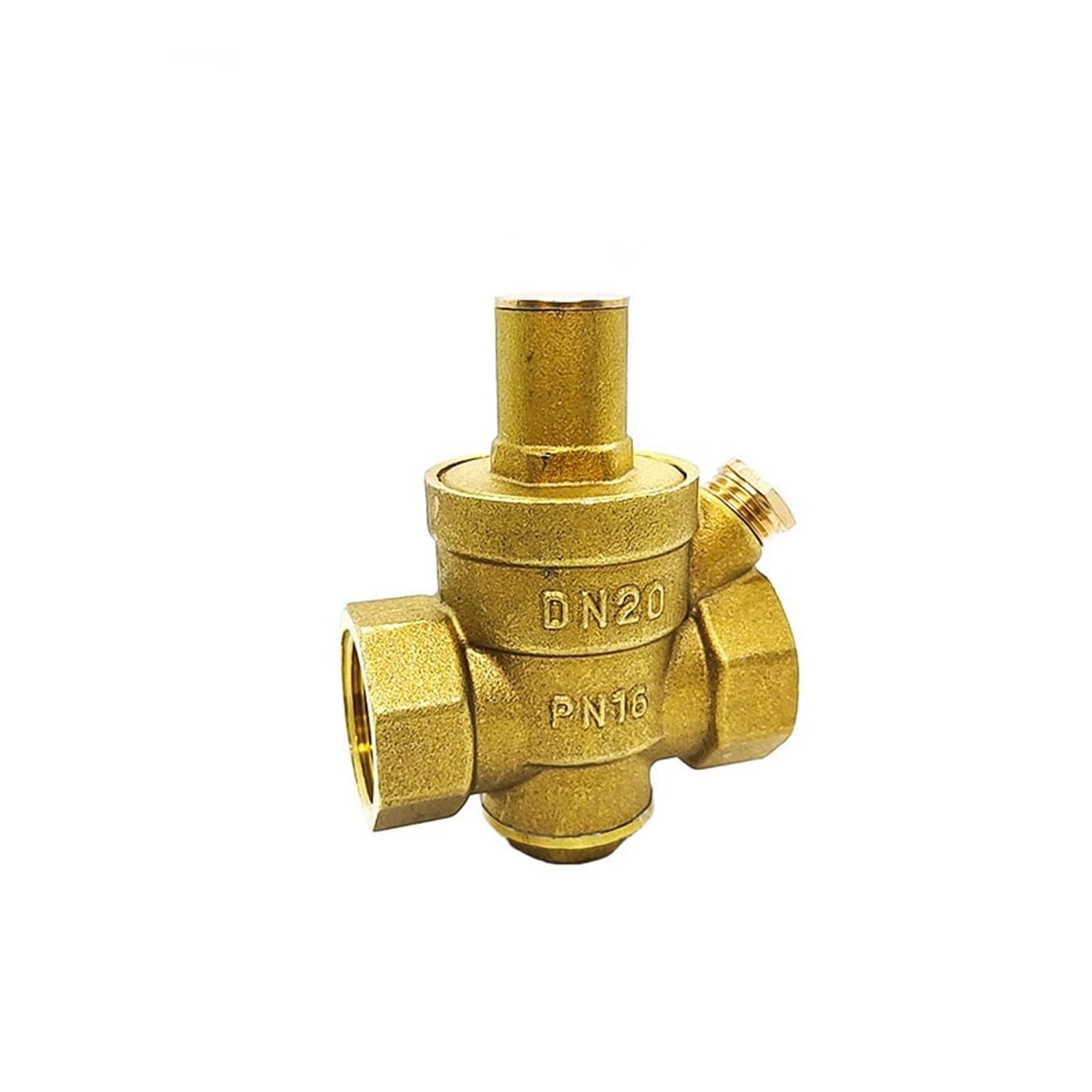 Youngran 1/2 "3/4" 1 "2" Presión de Agua de latón reducción de la válvula de Mantenimiento DN15 / DN20 / DN25 / DN32 Regulador de Calibre de válvula de Alivio Ajustable Leisurely