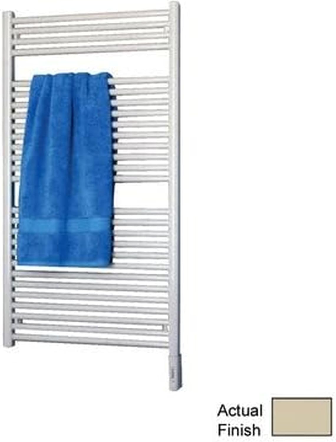 Runtal RTREG-4624-R001 Radia Electric Towel Radiator Plug-In 46-in H x 24-in W Almond