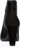 Vista 4 de Mykenna - Botines de tacón puntiagudo con cremallera para mujer