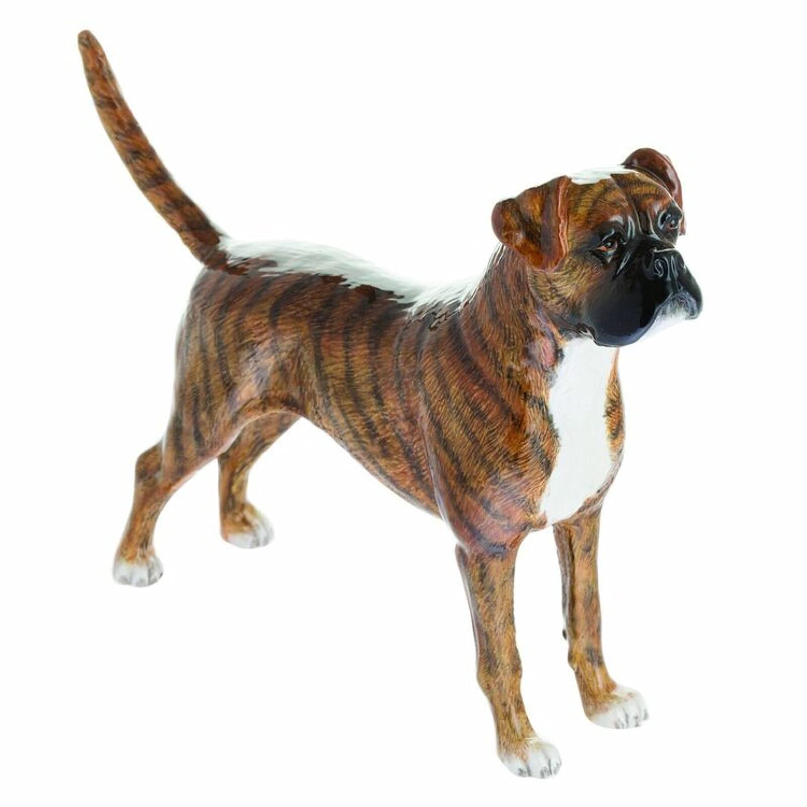 John Beswick Brindle Jbd106 Boxer Dog Figurine