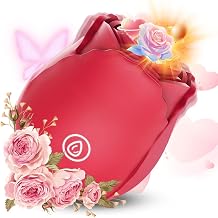 2026 Newly Red Roses Flower Toy for Women, Whisper-Quiet & Waterproof Design Toys LB81