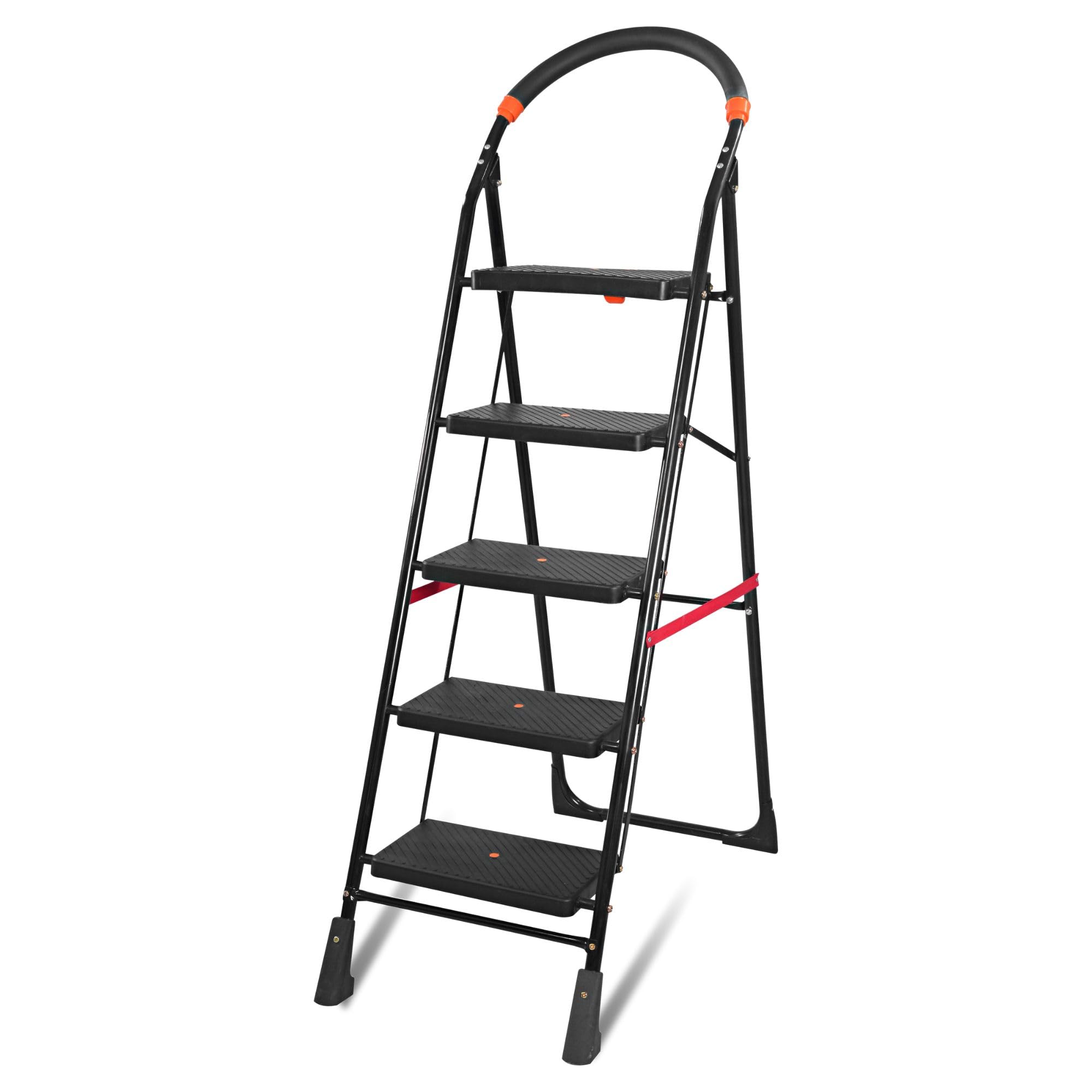 Trendy 3-Step Folding Ladder - Durable & Easy Setup -12 Trendy 3-Step Folding Ladder - Durable & Easy Setup -12