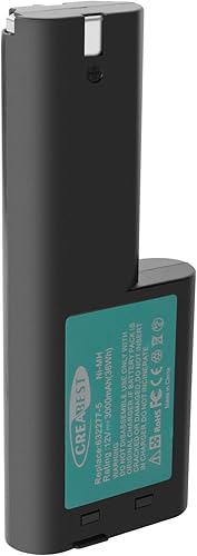 Miniatura 3 de CREABEST Batería Ni-Mh de 12 V 3000 mAh compatible con Makita 1210 632277-5 5092D 5092DW 6011D 6011DW 809432 12V Power Tools Battery