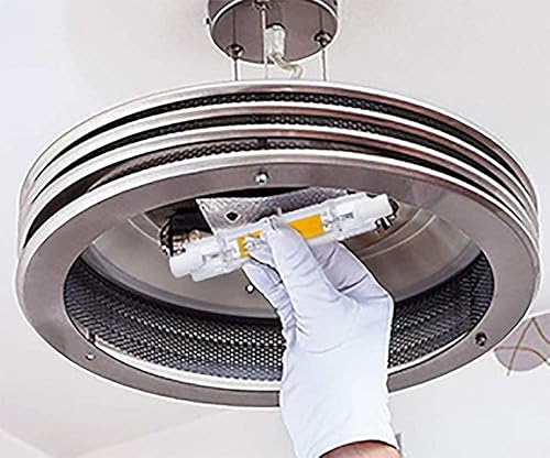 Miniatura 4 de R7S - Bombilla LED COB de doble extremo, 10 W, 3.071 in, equivalente a halógeno, 120 V, tipo J, R7s, reflector, ajustable, blanco frío, 6000 K,