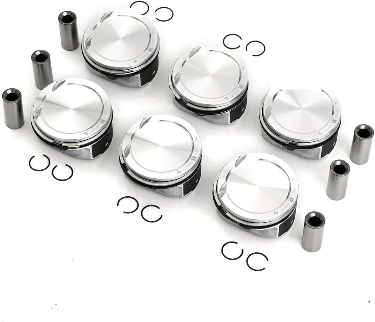 6個エンジンピストンセット ボルボ S80 XC60 XC90 3.2 L6 B6324S