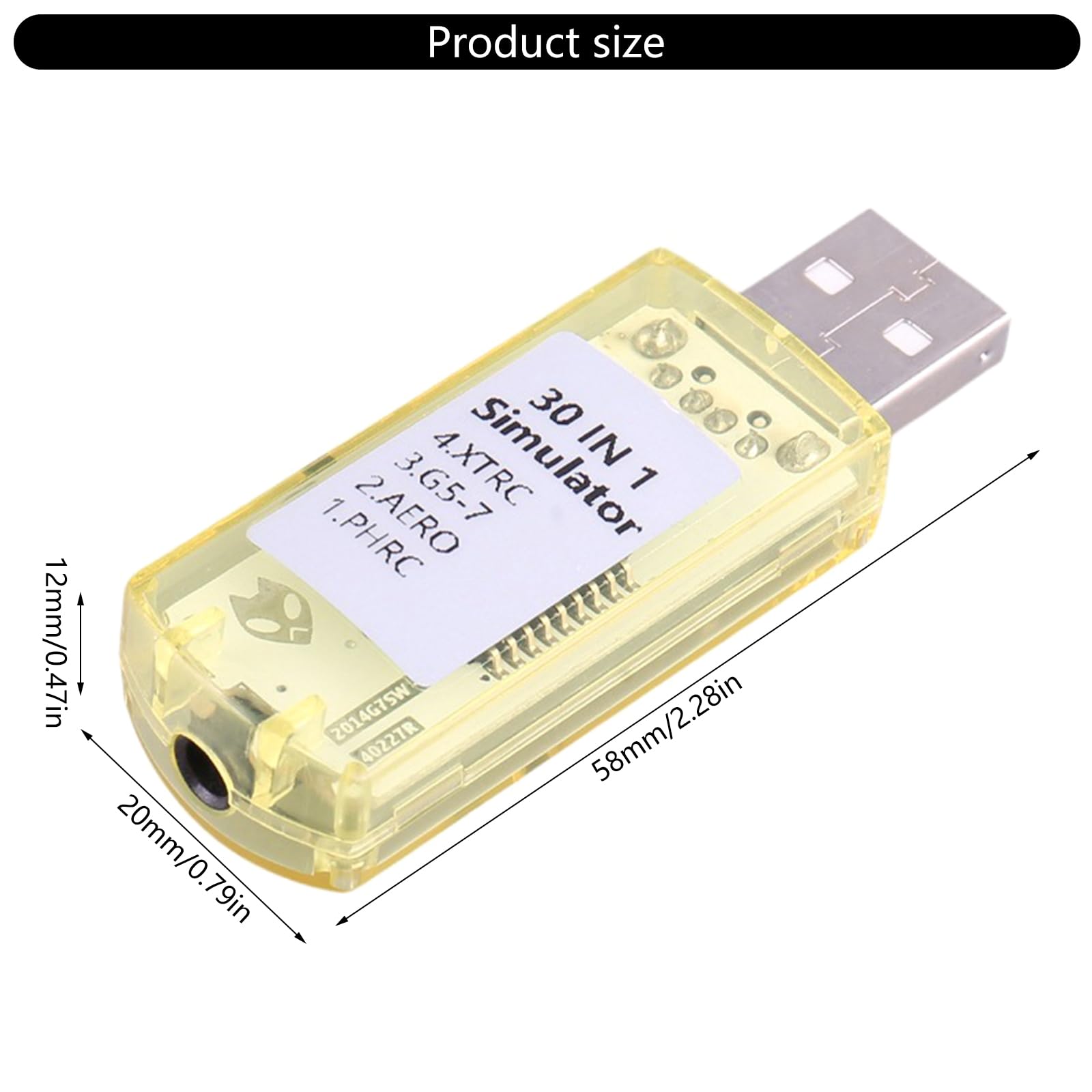 Herramienta de simulación de vuelo USB 30 en 1 con control remoto para drones de ala fija y FPV con dinámica precisa
