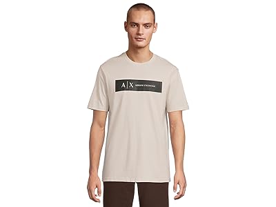 Armani Exchange Box Chest Logo T-shirt Men