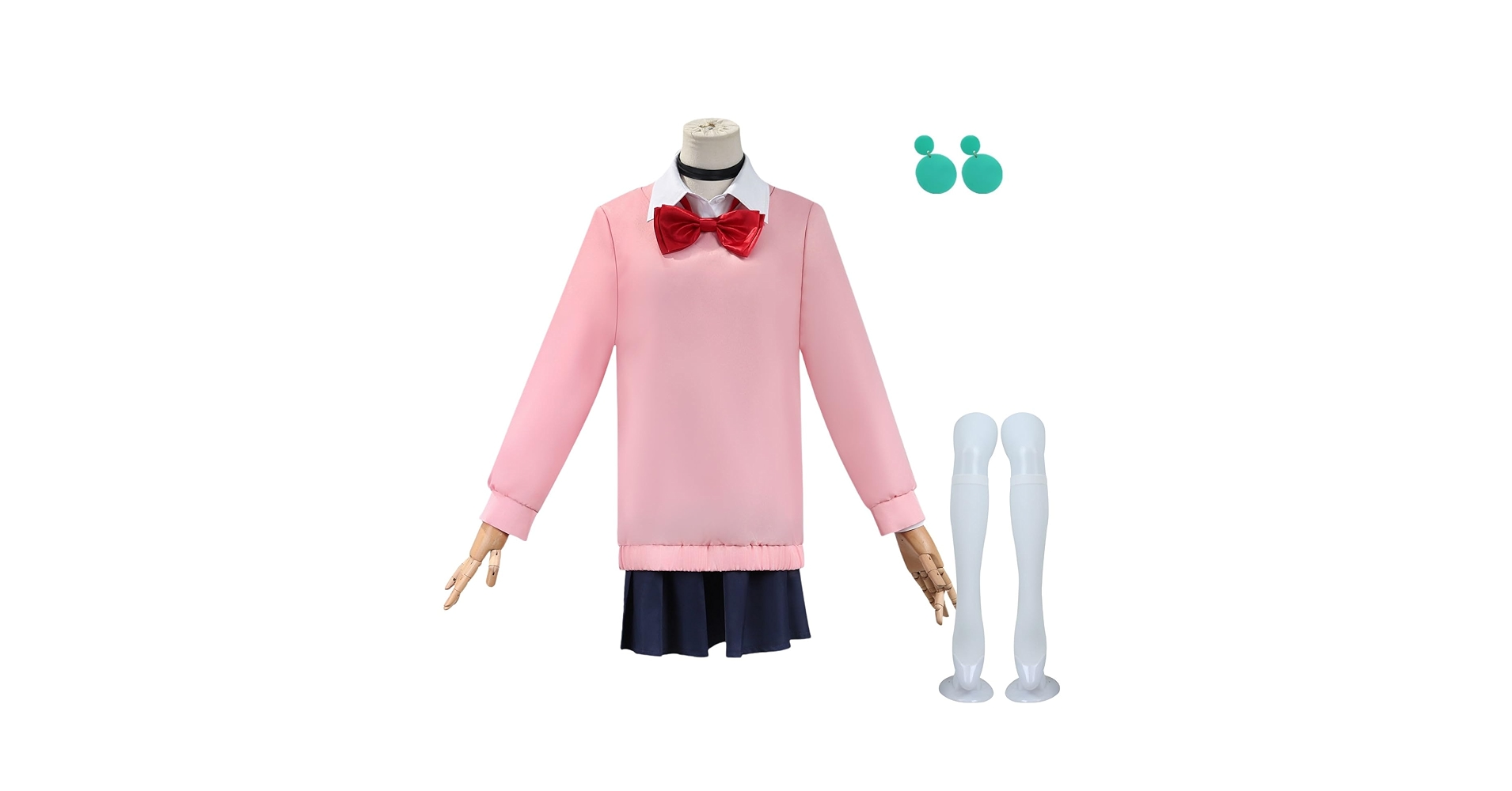ダンダダン 綾瀬もも コスプレ衣装＋ウィッグ　あやせもも Amazon.co.jp: 綾瀬桃 あやせもも コスプレ衣装セット 耳飾付き
