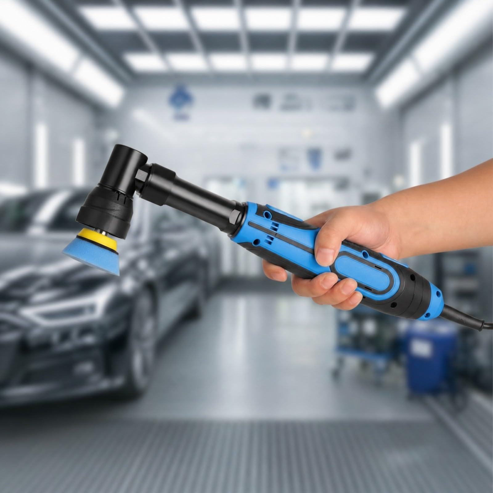 Harilla Polisseuse Voiture Variable Kit Polisge Puisnte Lustreuse Électrique pr Automobilistes, Garage
