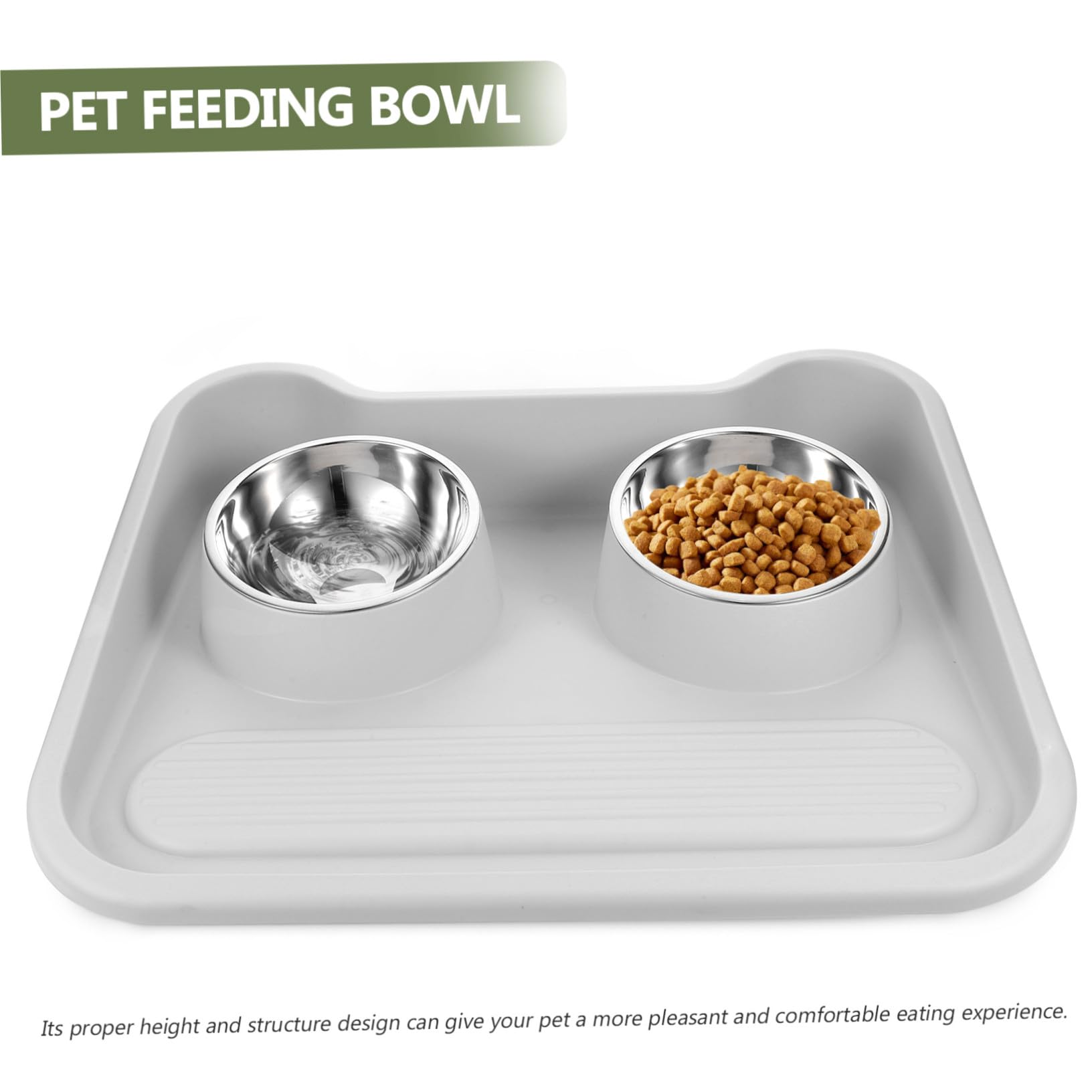 TOYANDONA Ciotola Per Cani in Ciotola Antiscivolo Per Animali Domestici Robusta Contenitore Per Cibo Per Animali Domestici