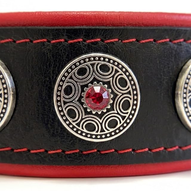 Foto 4 de 7 de Bestia ''Bijou'' Collar de Perro de Cuero Genuino