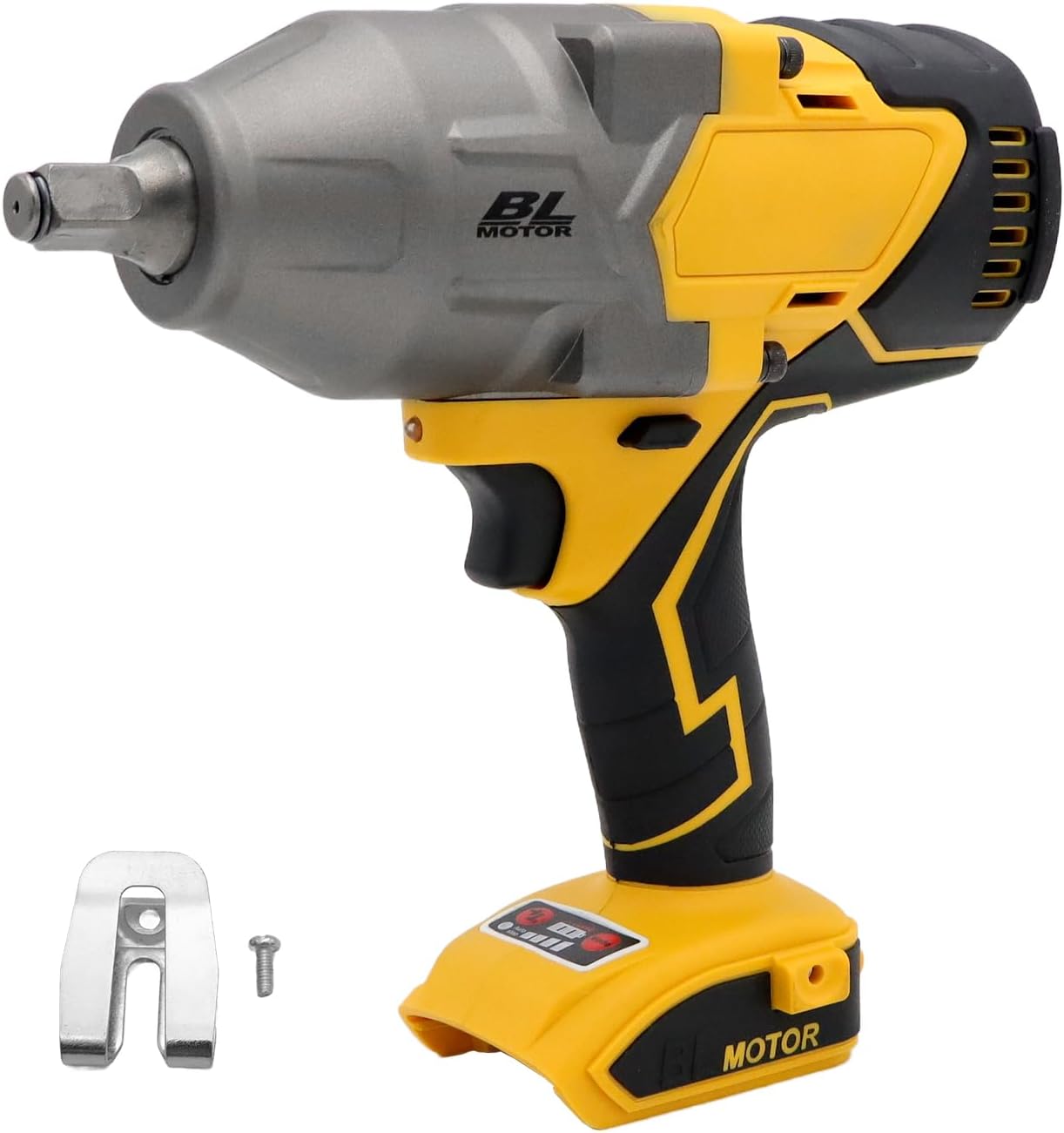 20V Brushless Impact Wrench, 1100 ft-lbs High Torque, 1/2 inch 4-Speed Cordless Impact Gun, Easily Removes Bolts on Cars, Trucks, and Tractors, Bare Tool Only