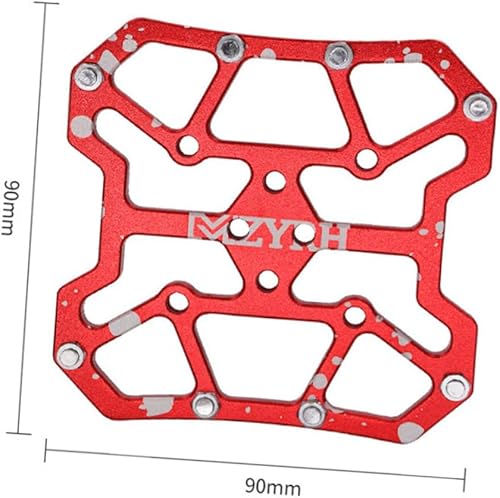 Miniatura 3 de Kisangel Adaptador de plataforma sin clipless para reposapiés, adaptador de pedal de plataforma, tacos de plataforma, adaptador universal sin