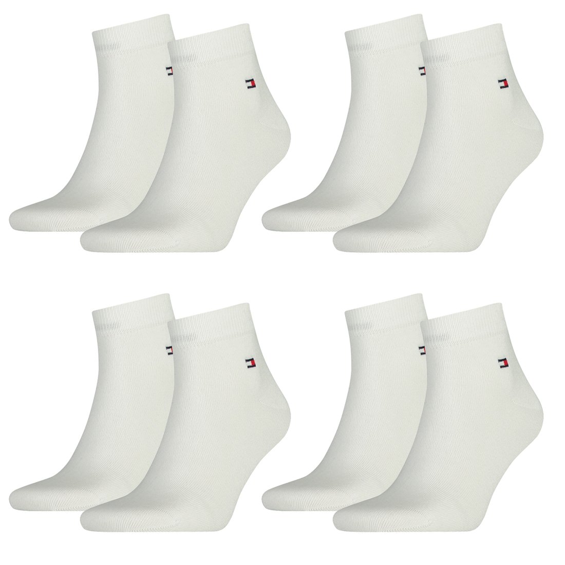 Tommy Hilfiger 8 pares de calcetines para hombre (talla 39-46)
