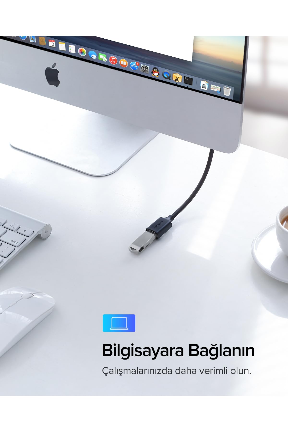 UGREEN USB Extension Cable - 5m Black -5