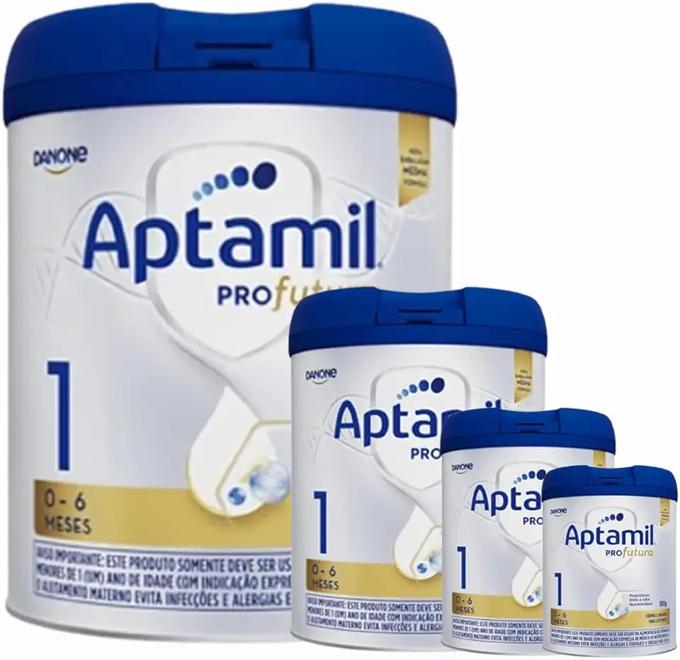 4 Latas- Profutura 1 Fórmula infantil 800 gramas - 0 a 6 meses