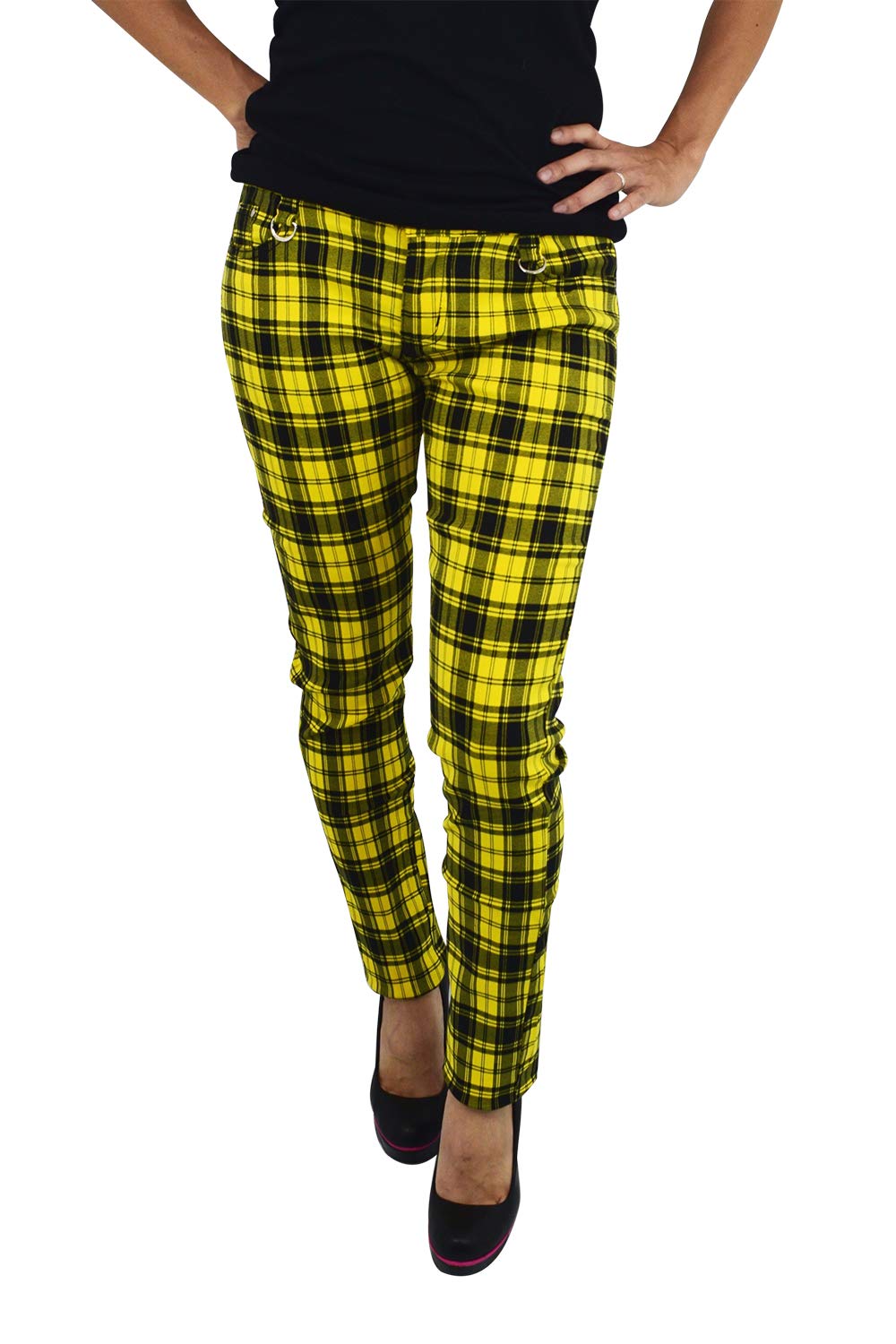 punk rock plaid pants