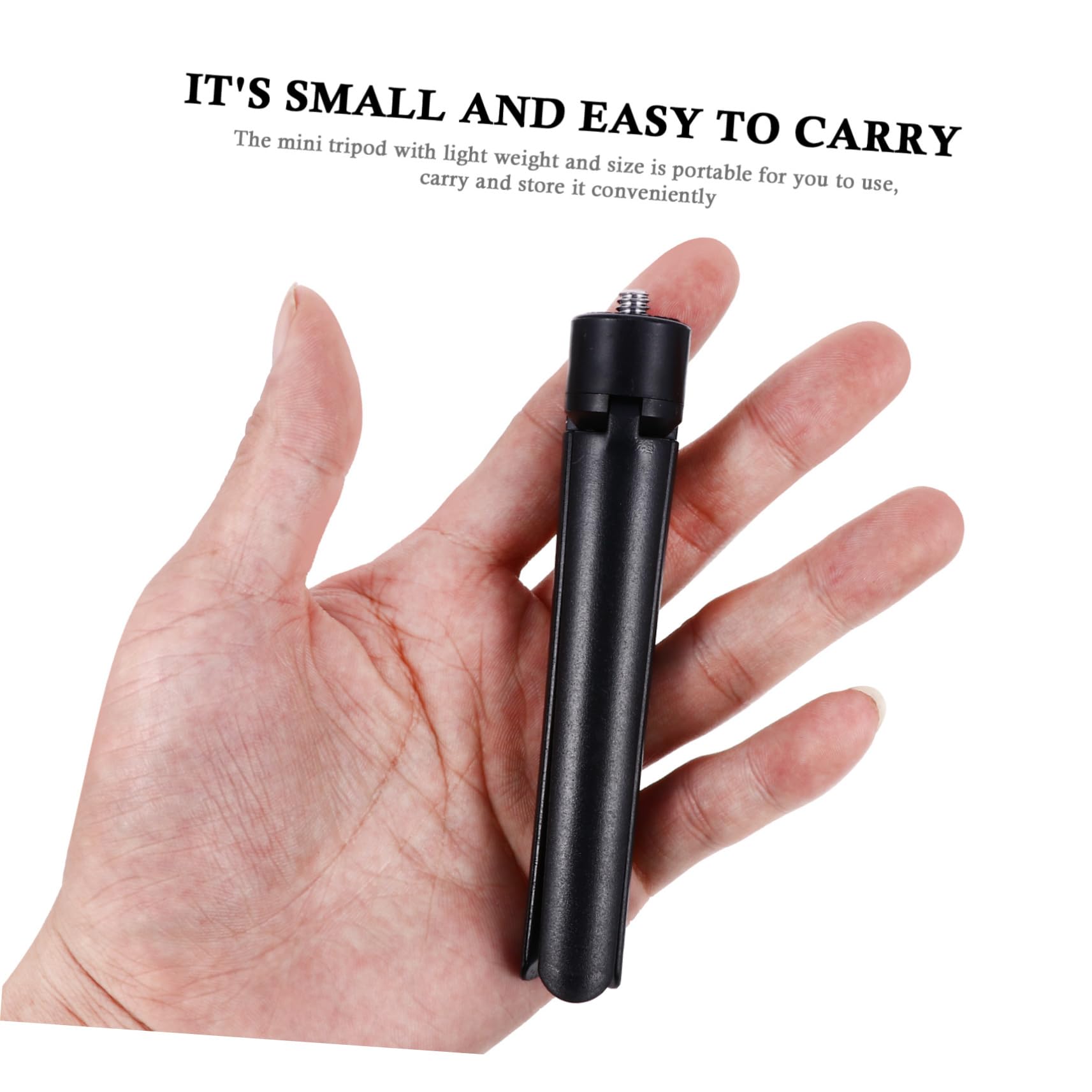 BIUDECO 5Pcs Foldable Mini Tripod for Phone Camera Tabletop Tripod Compact Portable Design for Easy Storage Versatile Use for Photography and Video Recording