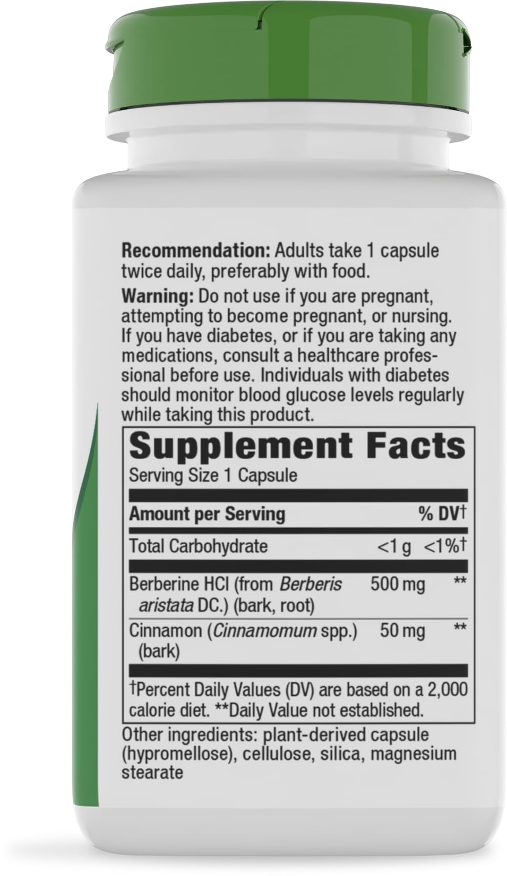 Nature’s Way Berberine with Cinnamon, 500 mg Berberine HCl, 60 ct — Amazon image 10