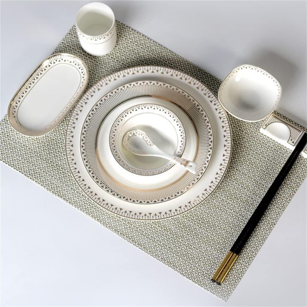 Combination Cutlery Kitchen Catering Utensils Bone Plate Dishes Restaurant Bowl Spoon Set
