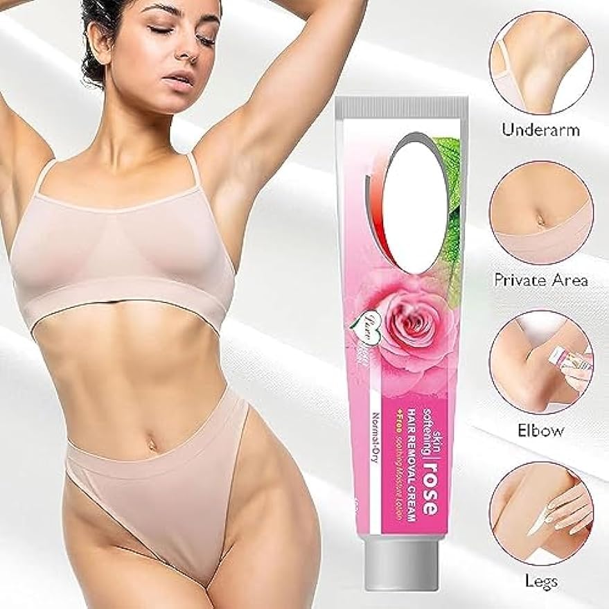 Miniatura 6 de Boen Crema Depiladora, 120g Crema Depiladora De Fresa, Natural Hair Removal Spray, Rema Depiladora Para Mujer Partes Intimas, Hair Removal Cream for