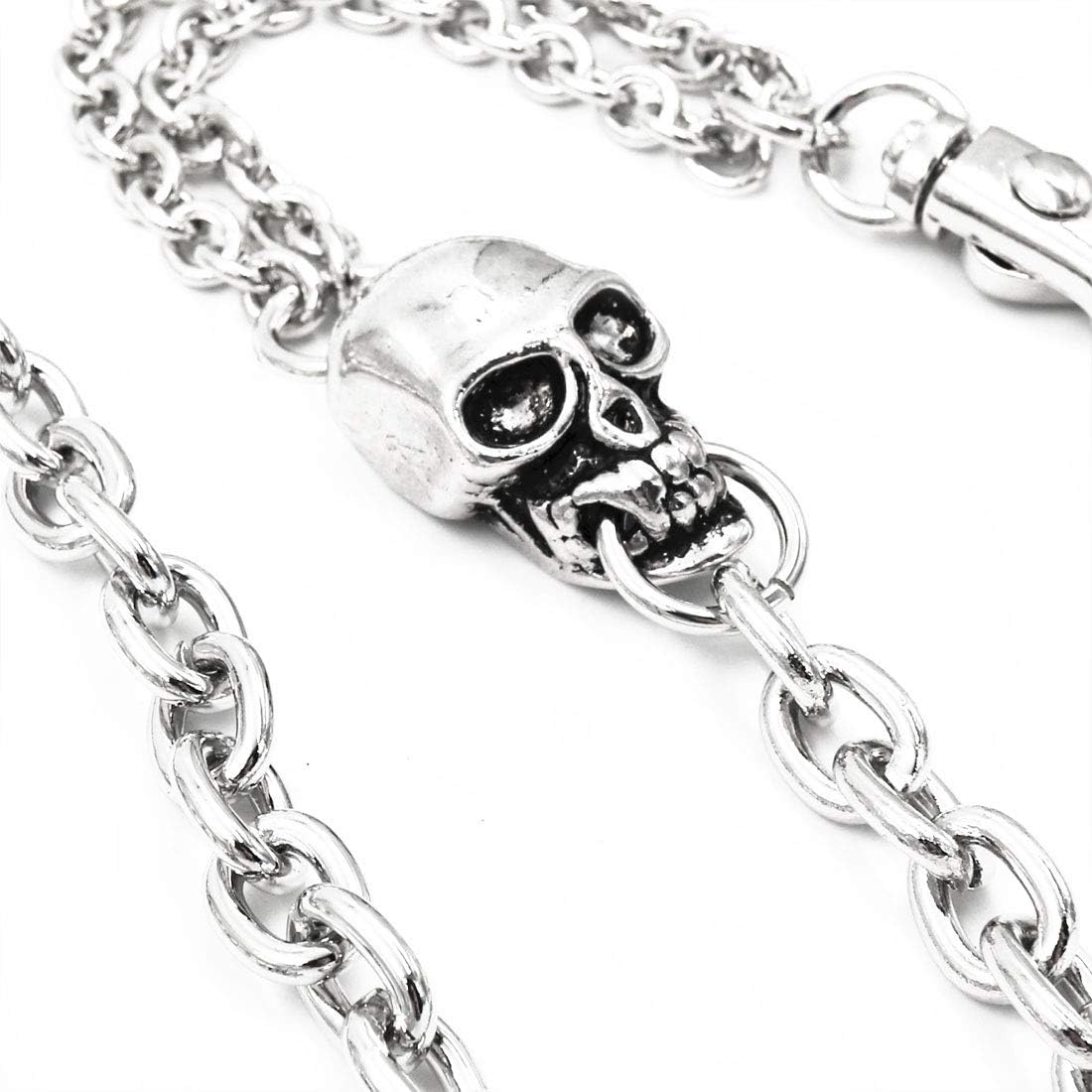 Skull Ring Wallet Chain Biker Punk Jean Chain