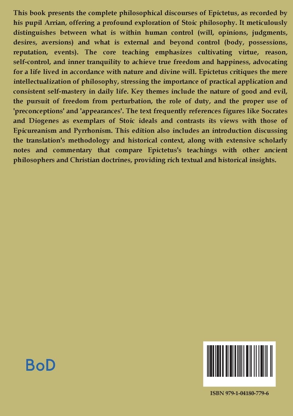 The Discourses of Epictetus: A series of informal lectures by the Stoic philosopher Epictetus written down by his pupil Arrian around 108 AD      Paperback – February 4, 2026