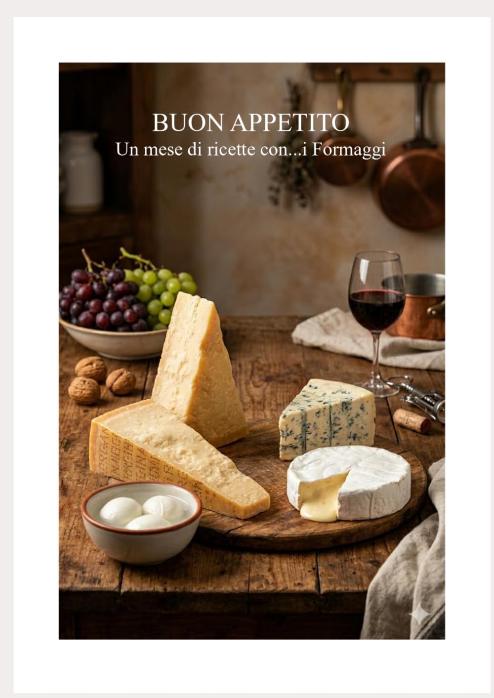 BUON APPETITO: Un mese di ricette con...formaggi