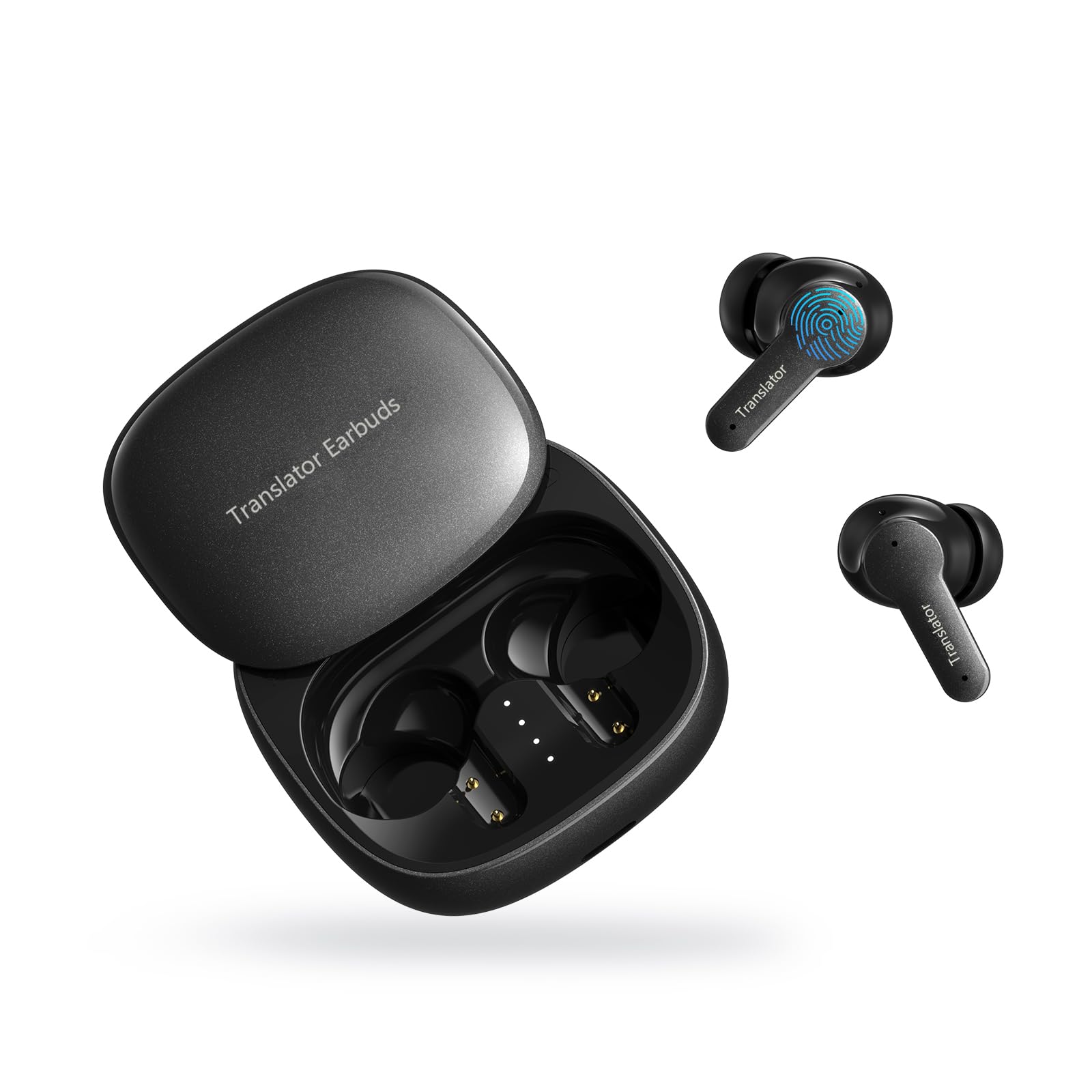 Wooask M3 AI Kopfhörer Übersetzer, 3-in-1 Echtzeit Sprachübersetzer Kopfhörer mit 144 Sprachen, 48H Bluetooth 5.4 Kopfhörer Offline, 5 Übersetzungsmodi Ideal für Reisen Learning (Schwarz-2026)
