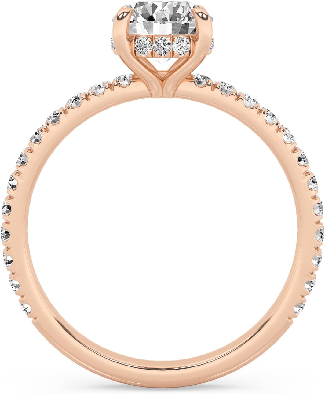 SAVEARTH DIAMONDS Solitaire Engagement Rings For Women, 0.80 Ctw to 2.40 Ctw Lab Created Moissanite Eternity Promise Ring For Her 10K / 14K Solid Gold or 925 Sterling Silver | VVS1 Quality