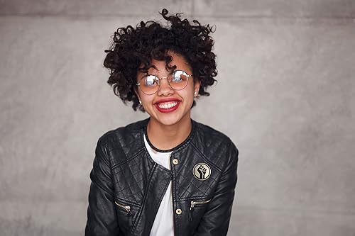 Miniatura 4 de REAL SIC Pin de solapa BLM con puño elevado Black Lives Matter Pin para chaquetas, mochilas, bolsos, sombreros y tops, Esmalte, Esmalte