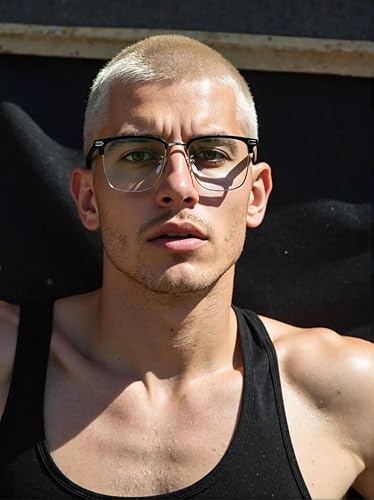 Miniatura 4 de Gafas con bloqueo de luz azul para hombres, antifatiga, para monitor de computadora, gafas para juegos, prevengan dolores de cabeza