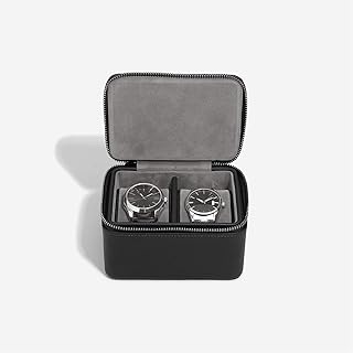 Stackers Pebble - Scatola per orologi, colore: Nero