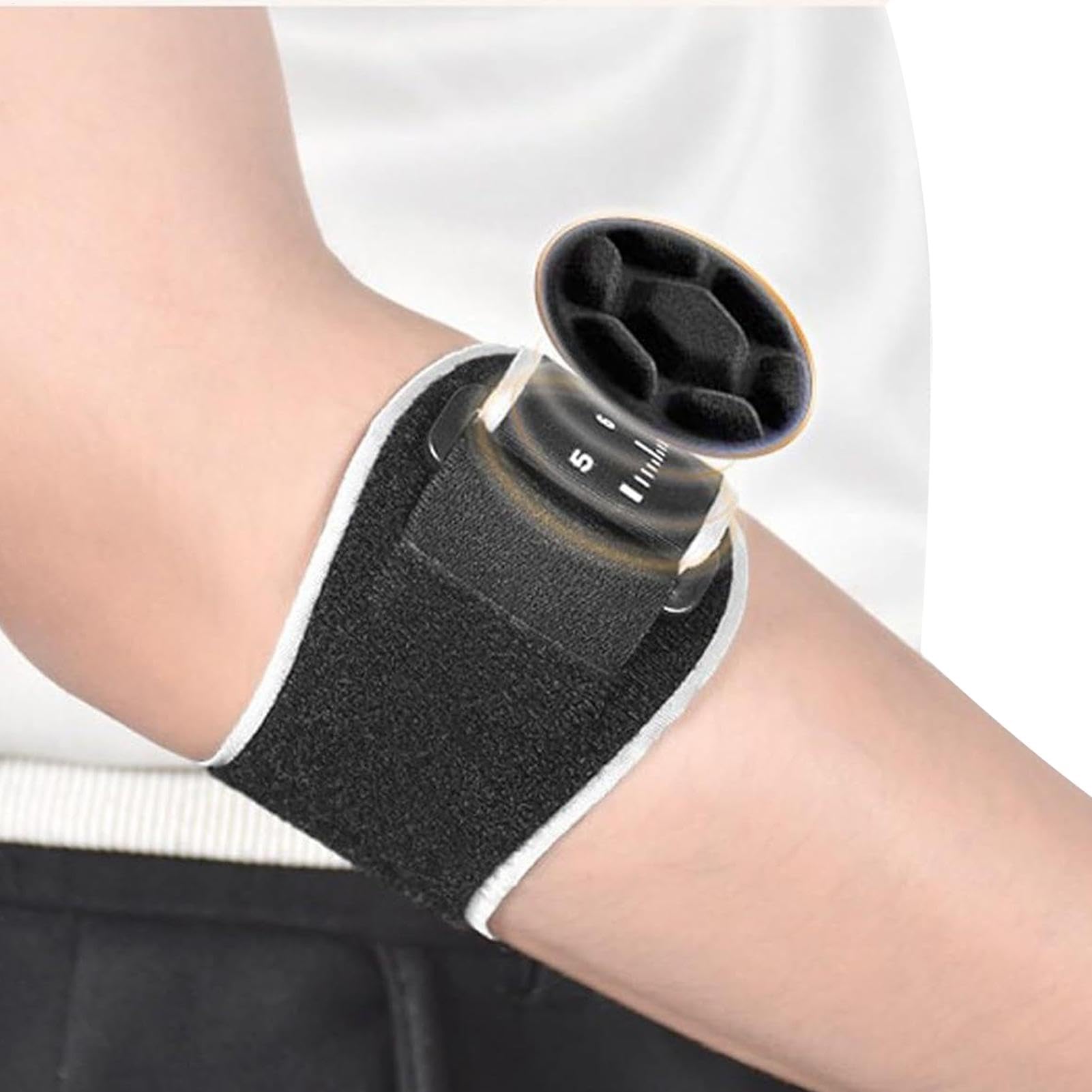 Tennis Elbow Braces,Golfers Elbow Brace Soft Forearm Brace with Removable Pad - Adjustable Elbow Brace Breathable Tennis Elbow Support for Men Women