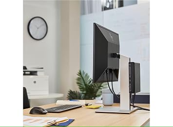 HP Pro Mini 400 G9 Desktop Computer, Intel Celeron G6900T Processor, 16GB DDR5, 256GB SSD, 3-Monitor Ports (2X DisplayPort + HDMI), WiFi 6E, RJ-45, USB-C, Wired Keyboard& Mouse, Windows 11 Pro