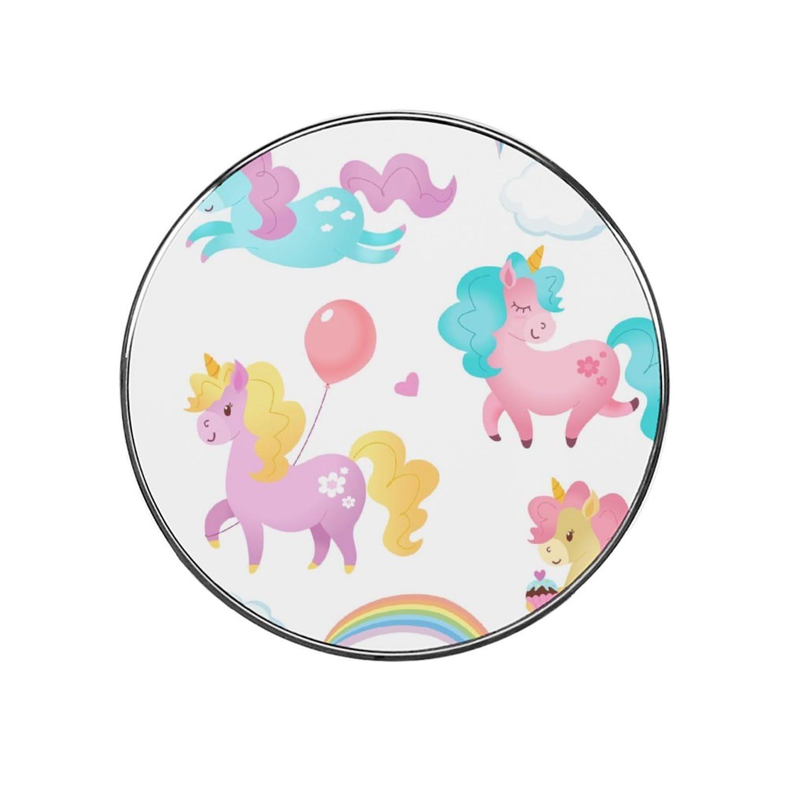 Balloons Unicorns Refrigerator Magnet Decorative Fridge Sticker For Kitchen Office Home Décor