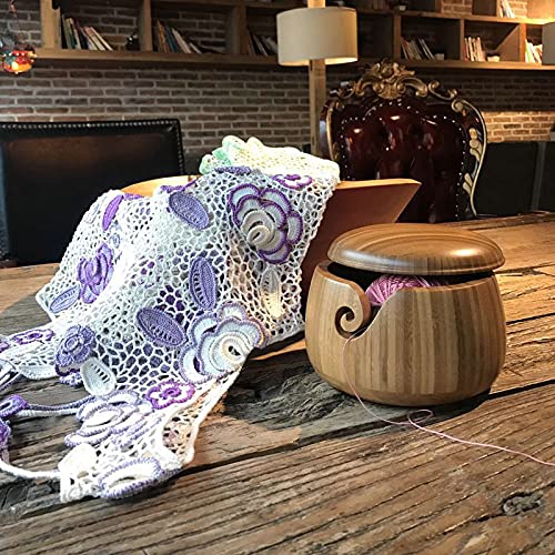 Le )Arsor Porte-Bol De Fil à Tricoter En Céramique Bol De Rangement En - Beaux-Arts