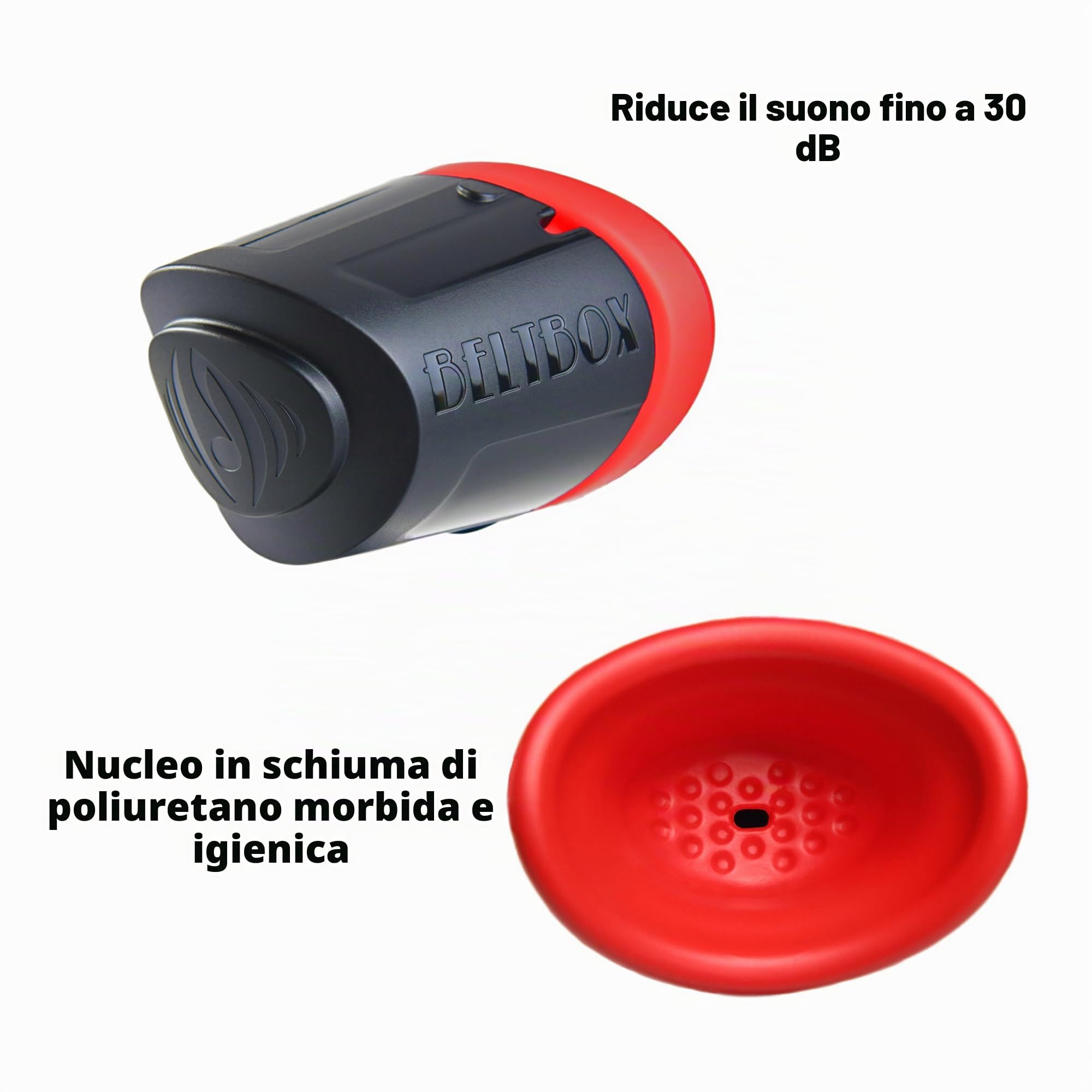 Smorzatore vocale per cantanti, attori, artisti, sollievo dallo stress. Una stanza di riscaldamento portatile, regalo per cantanti! (BELTBOX 3.0)
