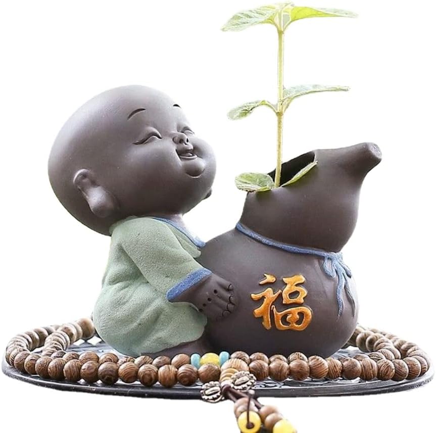XIALON Car Decoration Zen Little Monk Car Interior Decoration High End Car