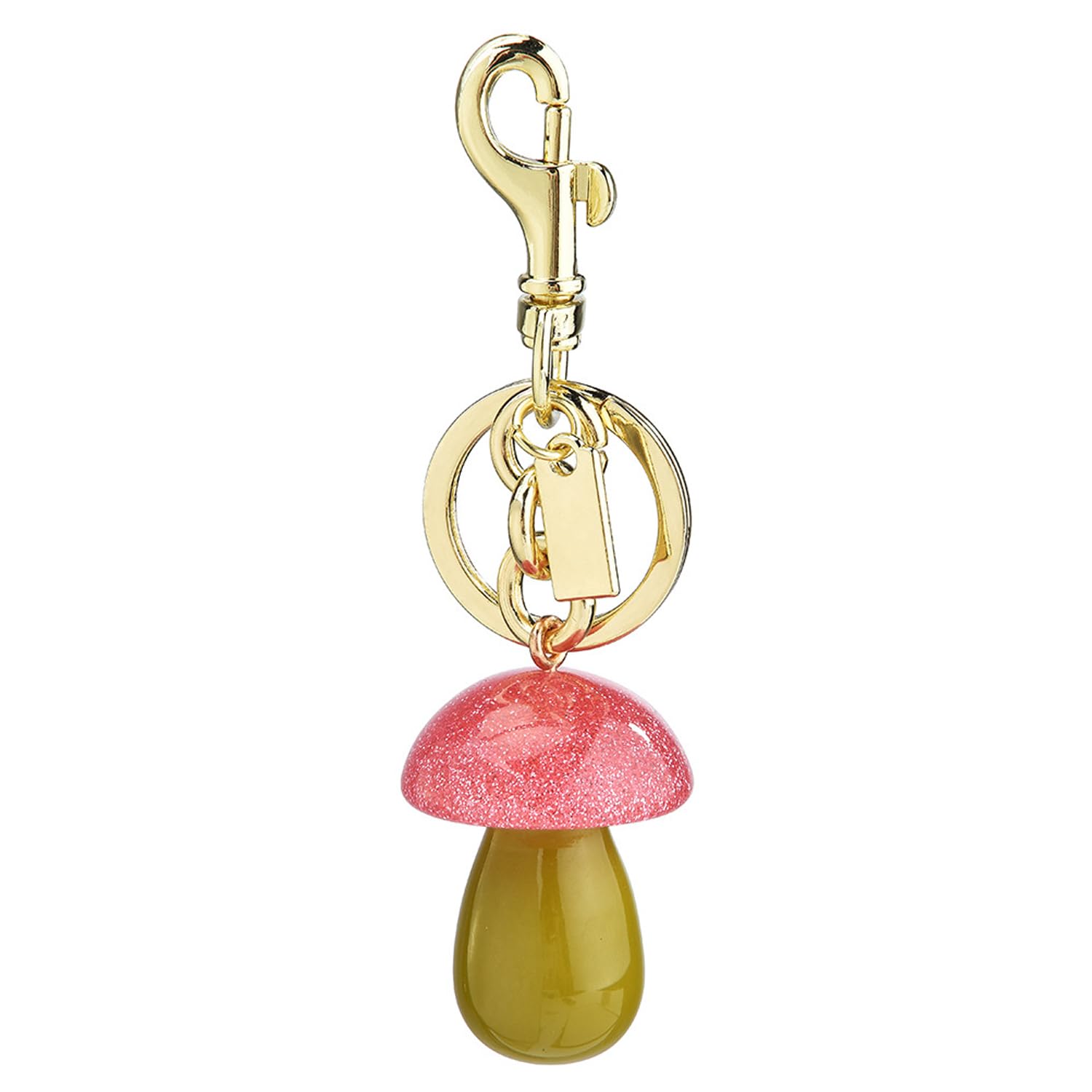 Arfuka Unisex Multicolour Mushroom Keyring Keychain For Women Girls - Cute Bag Charms, Purse Accessories, Backpack Pendants, Kawaii Gifts, Handbag Décor