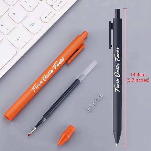 Miniatura 5 de Fresh Outta Fucks - Juego de notas adhesivas y bolígrafo, divertidos suministros de oficina, regalos de elefante blanco para amigos, compañeros de