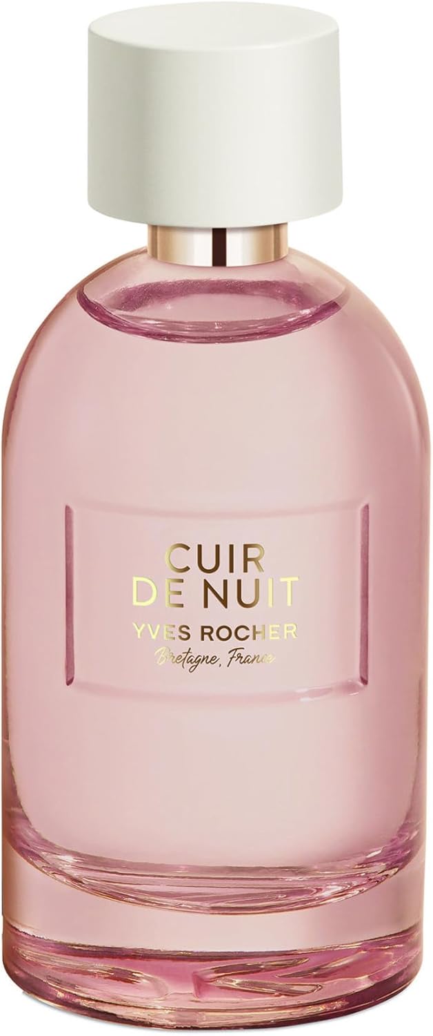 Yves Rocher Pleins Natures Eau de Parfum Cuir de Nuit 100 ml | Damesgeur met sensuele vanille en cacao-nuances