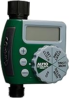Orbit 62061Z 1-Outlet Programmable Digital Hose Faucet Timer - Automatic Watering with Rain Delay & Easy LCD Programming