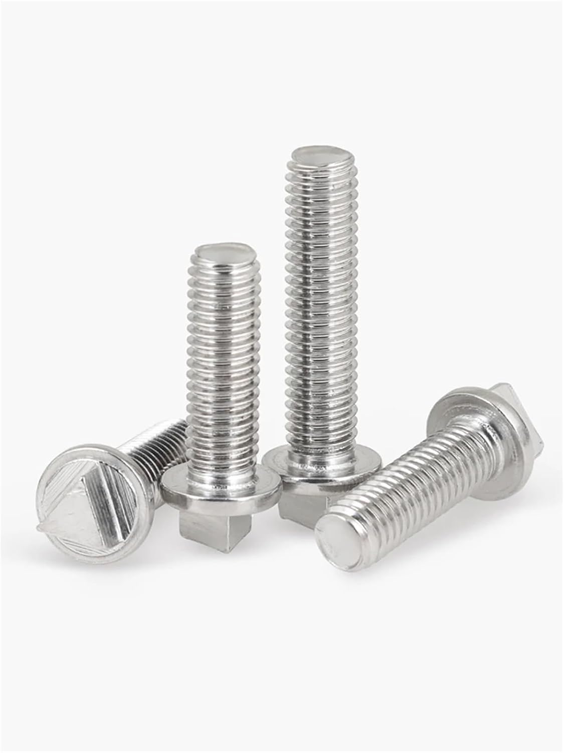 304 Stainless Steel M6 M8 M10 Outer Triangle Head Anti Theft Bolts Triangle Security Screws(M6x40mm 5pcs)