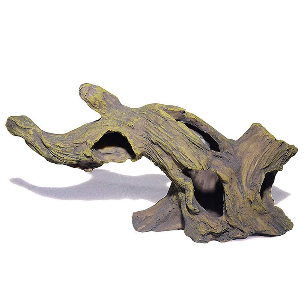 Escondite de Reptiles de raíz, Caja de Cueva de Reptiles, decoración de hábitat, escondites de Anfibios, lagartos de Serpientes, Accesorios de Caja de Reptiles de Actividad, Adornos