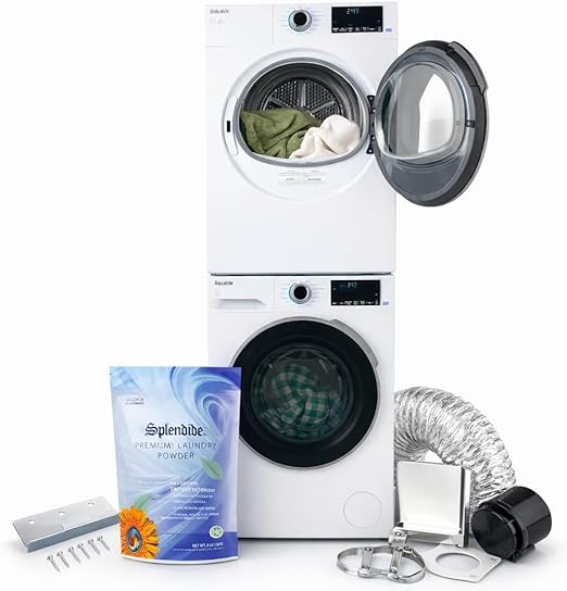 Splendide DV1725X & WFL2500X Replaces WFL1300XD Washer & DV6500X Dryer